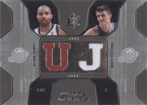 2007-08 SPx - Carlos Boozer/Andrei Kirilenko #WMC-KB