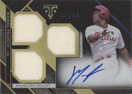 2016 Topps Triple Threads - Maikel Franco #RFP-MF
