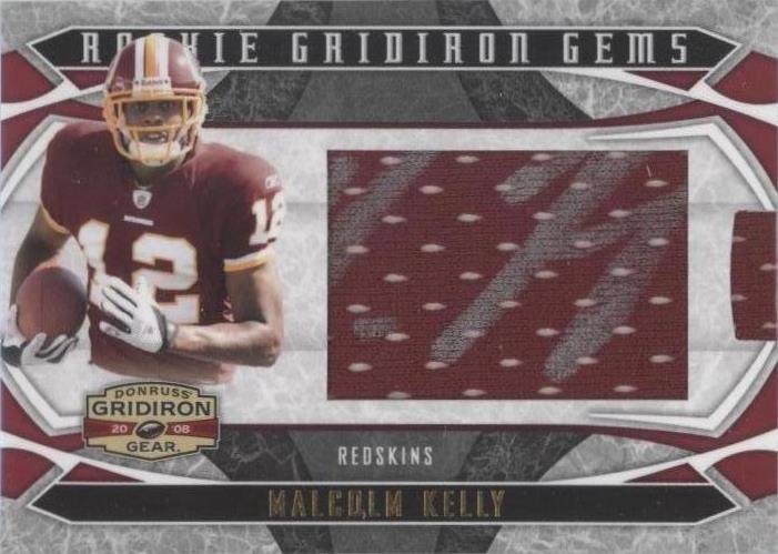 2008 Donruss Gridiron Gear Malcolm Kelly #227