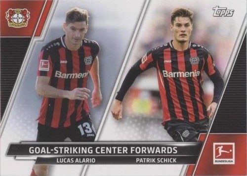2021-22 Topps Bundesliga Lucas Alario Patrik Schick #194