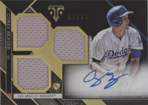 2016 Topps Triple Threads - Corey Seager #RFP-CS