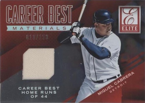 2015 Panini Elite - Miguel Cabrera #3