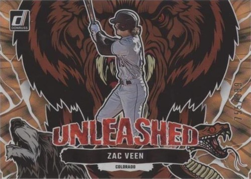 2023 Panini Donruss - Zac Veen #U3