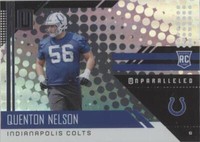 2018 Panini Unparalleled Quenton Nelson #300