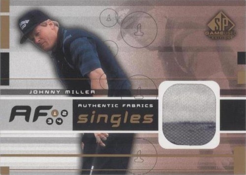 2003 SP Game Used Edition - Johnny Miller #AF-JM