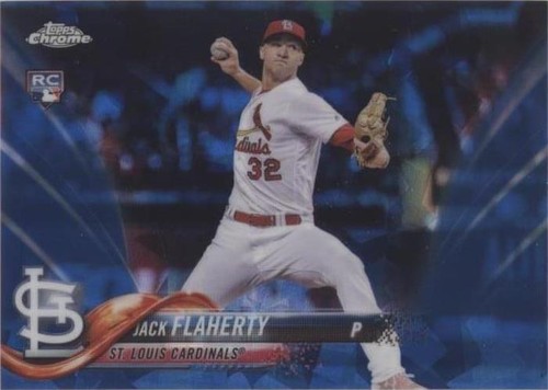 2018 Topps Chrome Sapphire Edition - Jack Flaherty #93
