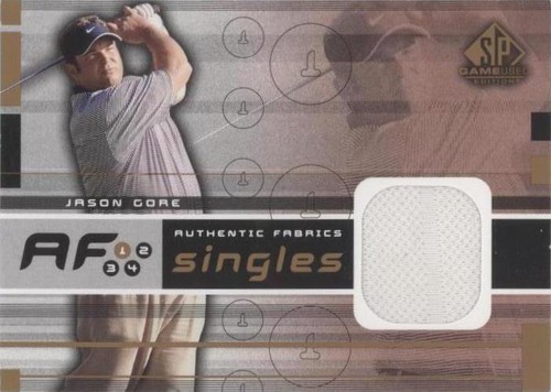 2003 SP Game Used Edition - Jason Gore #AF-JG
