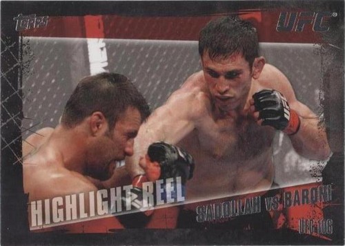 2010 Topps UFC Series 4 - Amir Sadollah Phil Baroni #194