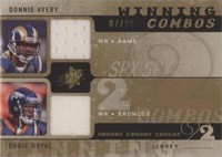 2009 SPx Donnie Avery Eddie Royal #W2-AR