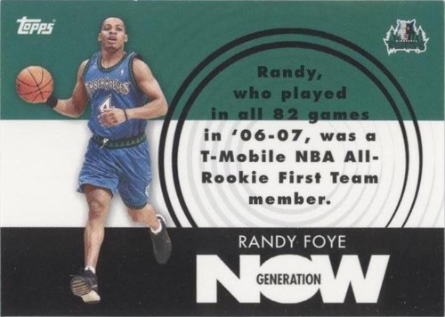 2007-08 Topps - Randy Foye #GN28