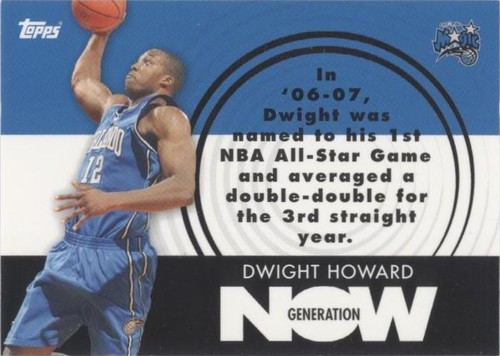 2007-08 Topps - Dwight Howard #GN6