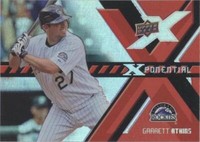 2008 Upper Deck X - Garrett Atkins #X-GA