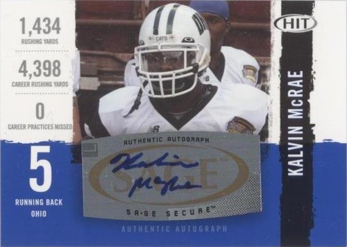 2008 SAGE Hit Kalvin McRae #A35