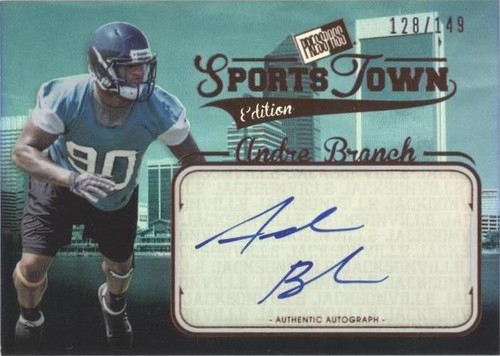 2012 Press Pass Sports Town Edition Autographs Andre Branch #ST AB