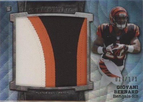2013 Bowman Sterling Giovani Bernard #BSJRP-GB