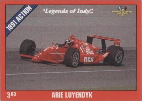 1992 Collegiate Collection Legends of Indy - Arie Luyendyk #4