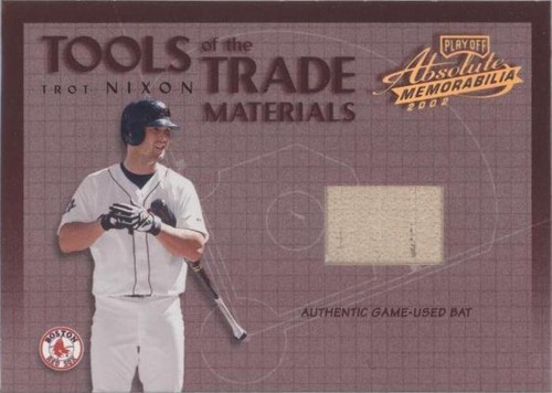 2002 Playoff Absolute Memorabilia - Trot Nixon #TT-35