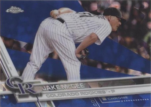 2017 Topps Chrome Sapphire Edition - Jake McGee #180