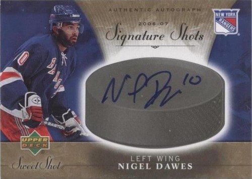 2006-07 Upper Deck Sweet Shot - Nigel Dawes #SS-ND