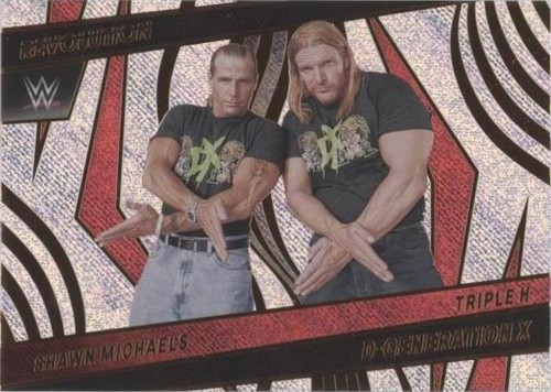 2022 Panini Revolution WWE - Shawn Michaels Triple H #134