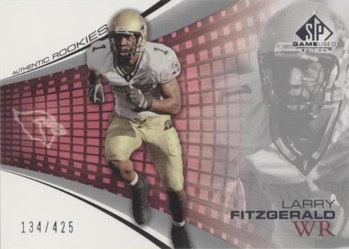 2004 SP Game Used Edition Larry Fitzgerald #147