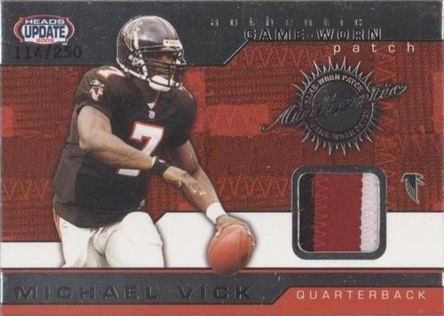 2002 Pacific Heads Update Michael Vick #7