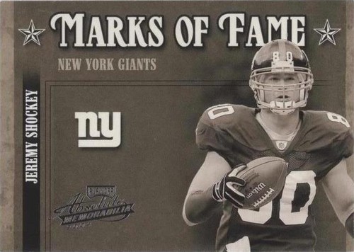 2004 Playoff Absolute Memorabilia Jeremy Shockey #MOF-13