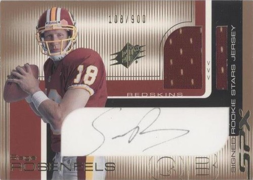 2001 SPx Sage Rosenfels #118