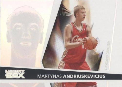 2005-06 Topps Luxury Box - Martynas Andriuskevicius #144