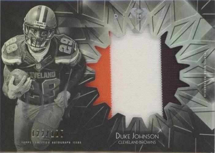 2015 Topps Diamond Duke Johnson #RAJP-DJ