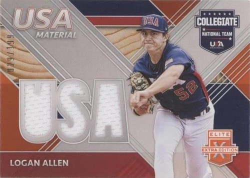 2020 Panini Elite Extra Edition - Logan Allen #USAM-LA
