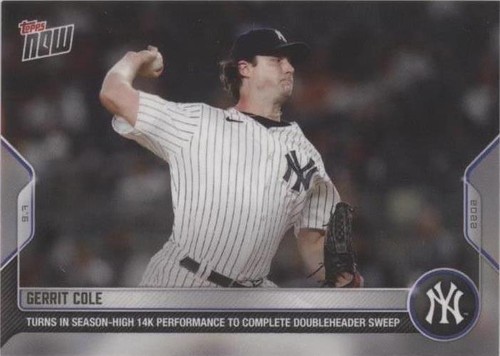 2022 Topps Now - Gerrit Cole #856