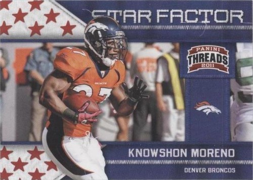 2011 Panini Threads Knowshon Moreno #16