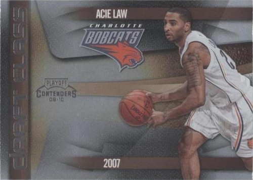 2009-10 Playoff Contenders - Acie Law #12