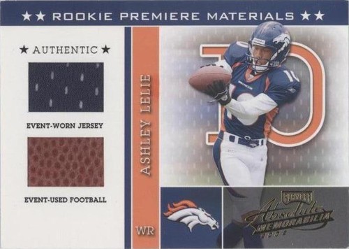 2002 Playoff Absolute Memorabilia Ashley Lelie #217