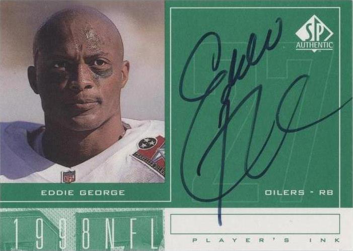 1998 SP Authentic Eddie George #EG