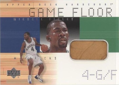 2000-01 Upper Deck Hardcourt - Michael Finley #MF-F