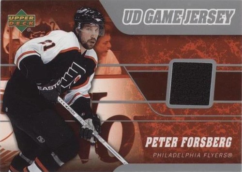 2006-07 Upper Deck - Peter Forsberg #J-PF