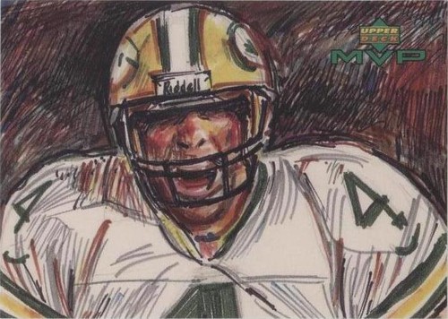 1999 Upper Deck MVP Brett Favre #W21