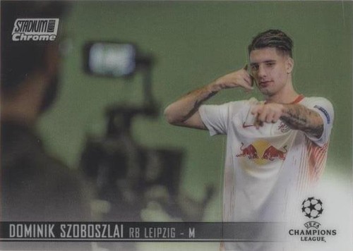 2020-21 Topps Stadium Club Chrome UCL Dominik Szoboszlai #77