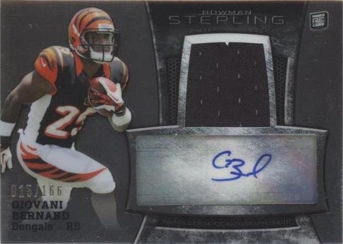 2013 Bowman Sterling Giovani Bernard #BSAR-GB