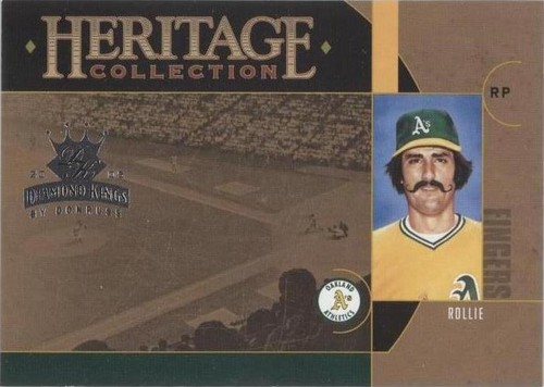 2005 Donruss Diamond Kings - Rollie Fingers #HC 23