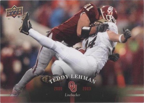 2011 Upper Deck University of Oklahoma Teddy Lehman #65