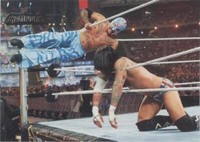 2011 Topps WWE Champions - CM Punk Rey Mysterio #6