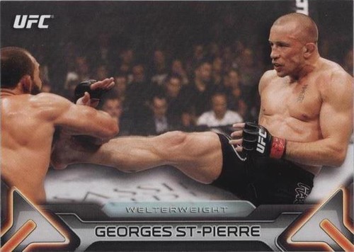 2016 Topps UFC Knockout - Georges St-Pierre #100