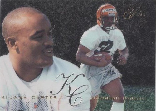 1995 Flair Ki-Jana Carter #38