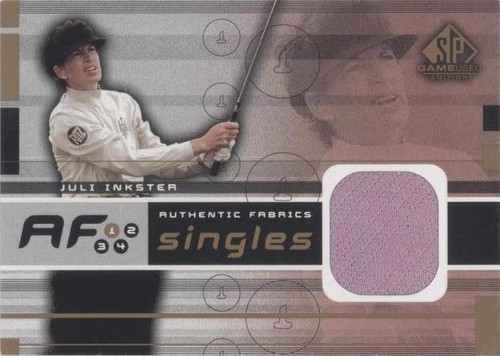2003 SP Game Used Edition - Juli Inkster #AF-JI
