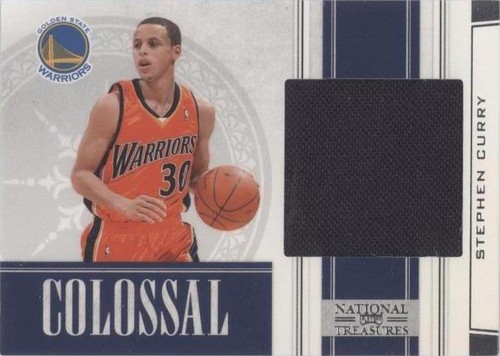 2018 National Treasures Jersey #/25 Stephen Curry PSA/DNA