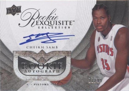2007-08 Upper Deck Exquisite Collection - Cheikh Samb #99