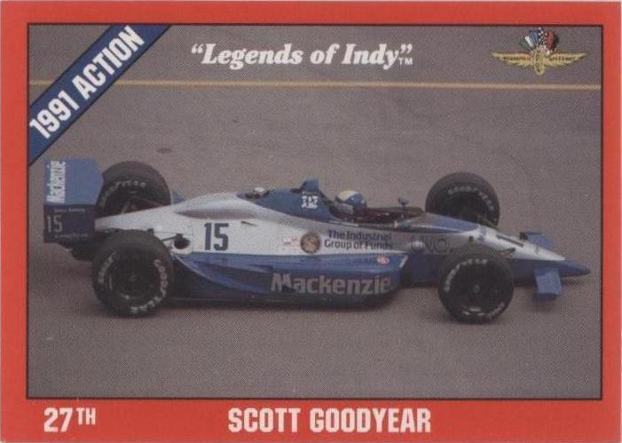 1992 Collegiate Collection Legends of Indy - Scott Goodyear #28